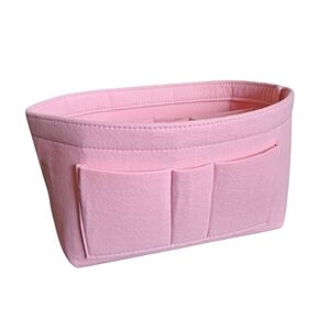 Premium Bag Pink Felt Organizer Insert